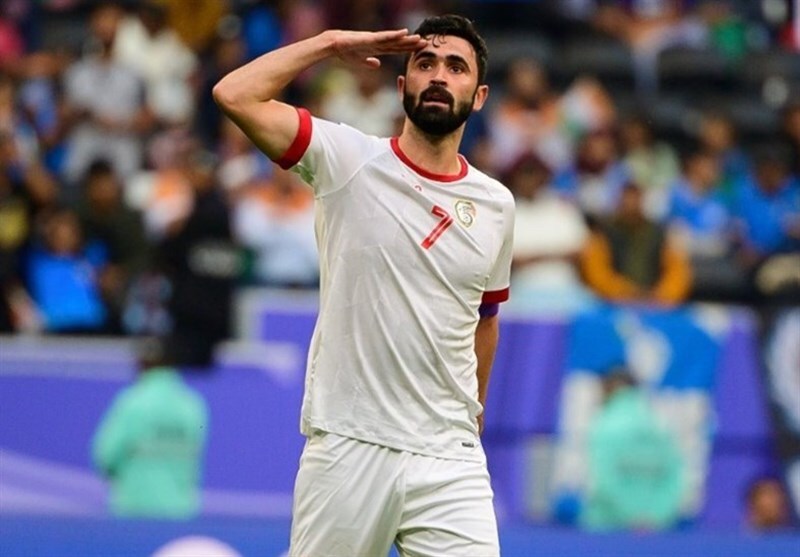 عمر خربین ستاره تیم ملی سوریه بازی با ایران را از دست داد