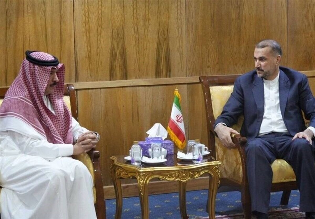 دیدار سفیر ویژه پادشاه عربستان با امیرعبداللهیان