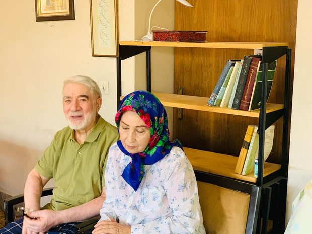 تصویر جدید از میرحسین موسوی و زهرا رهنورد