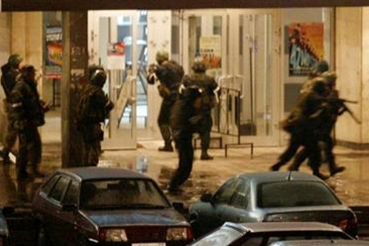 ویدیوهای جدید از حادثه تروریستی تالار کروکوس مسکو روسیه