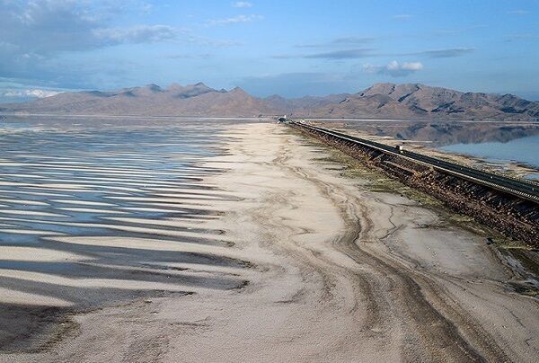 تراز فعلی دریاچه ارومیه با گذشته اختلاف بسیار زیادی دارد