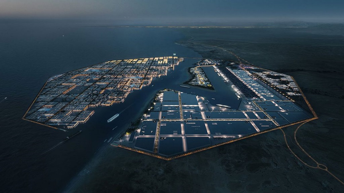 ساخت شهر شناور روی دریای سرخ عربستان