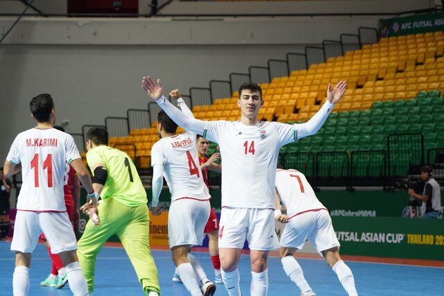 صعود سخت تیم ملی فوتسال ایران به فینال قهرمانی آسیا