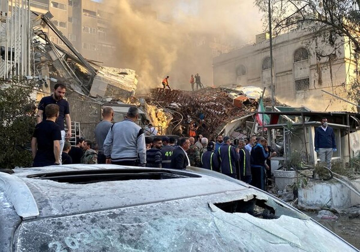 الحدث: تعداد قربانیان حمله موشکی به سفارت ایران به ۱۱ نفر افزایش یافت