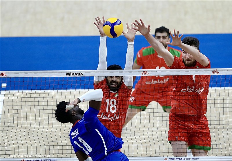 سومین شکست متوالی تیم ملی ایران در لیگ ملت‌های والیبال