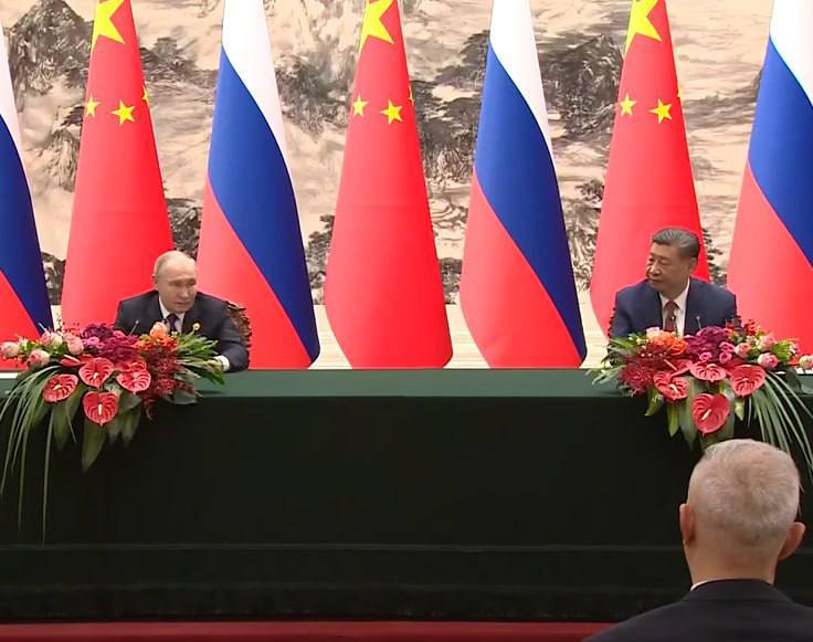 رئیس جمهور چین و روسیه