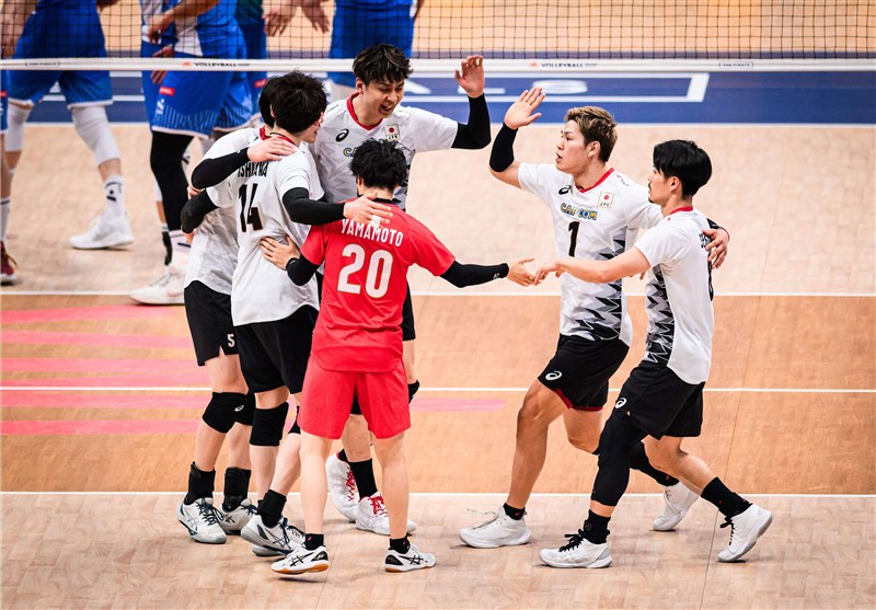 صعود رویایی تیم ملی والیبال ژاپن به فینال لیگ ملت‌های ۲۰۲۴