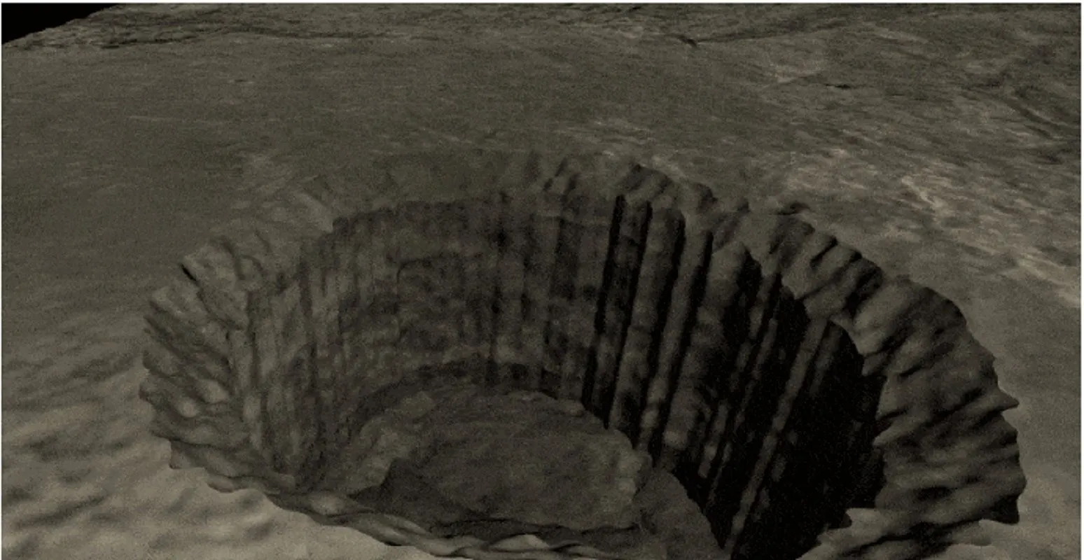 غار گدازه ای زیر سطح ماه