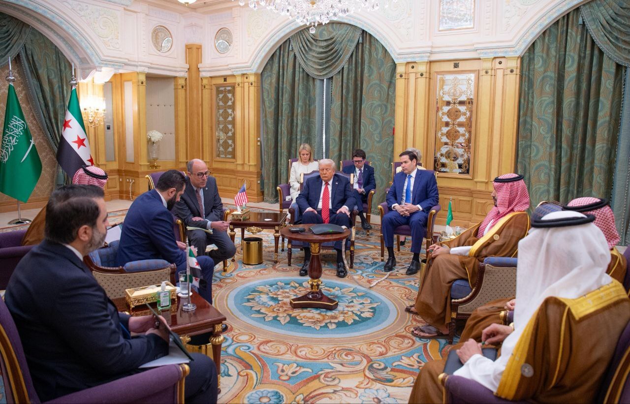 دیدار ترامپ و احمد الشرع