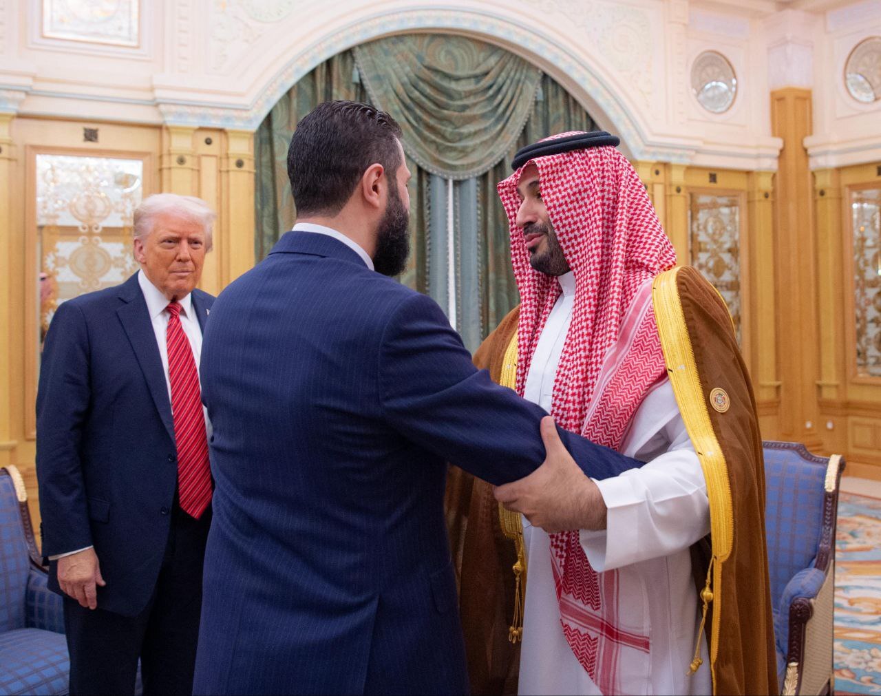 دیدار ترامپ و احمد الشرع