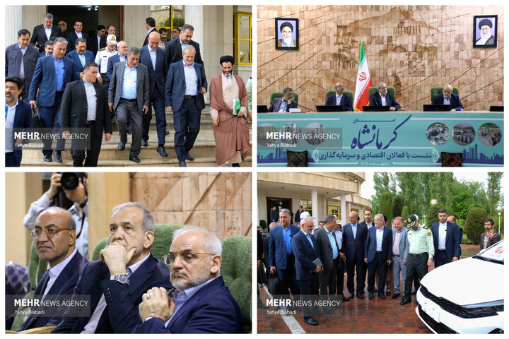 دومین روز سفر پزشکیان به کرمانشاه؛ برق پاک، اولویت دولت چهاردهم