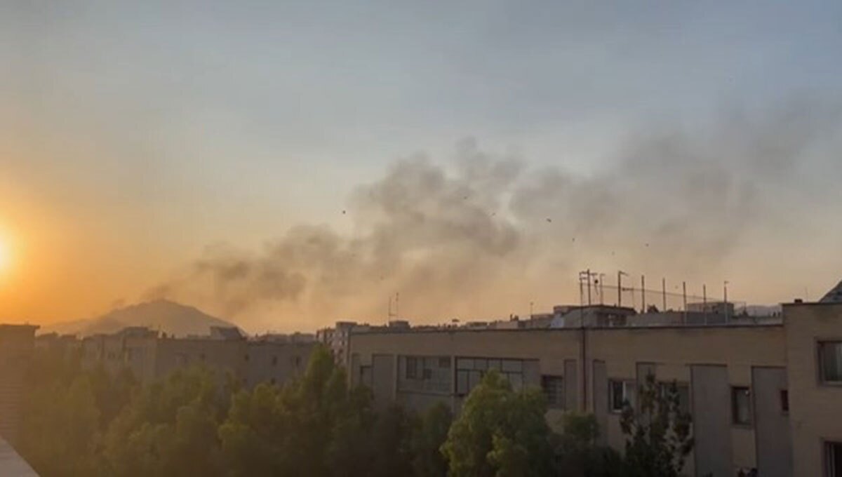 شنیده شدن صدای انفجار در پاکدشت تهران