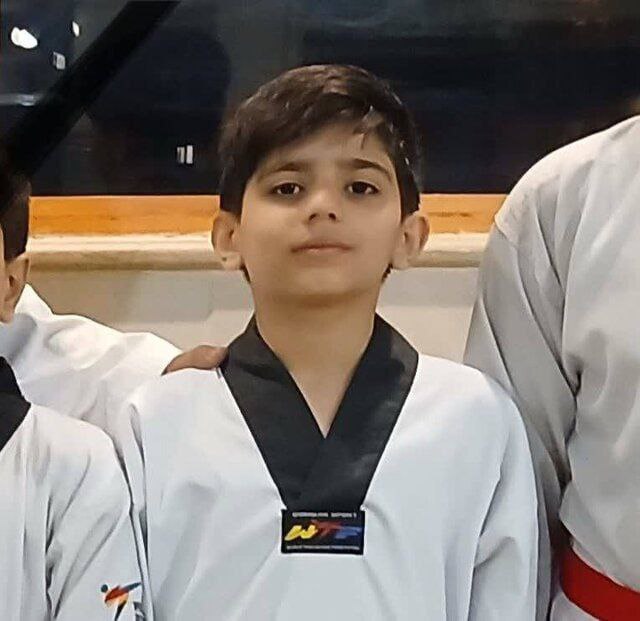 شهادت امیرعلی امینی، نوجوان هنرجوی تکواندو +عکس
