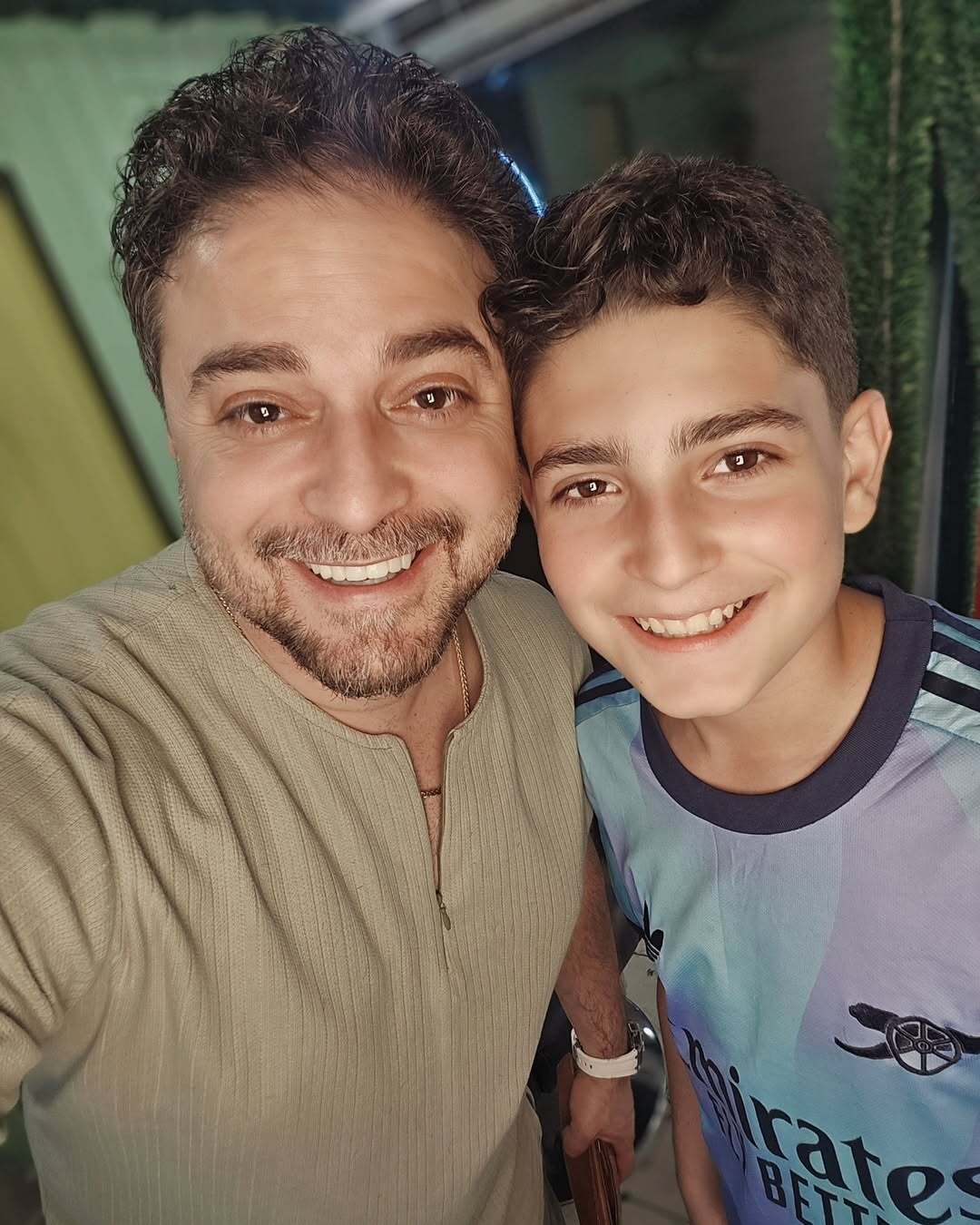 عکس/قاب پدر پسری بابک جهان‌بخش و پسرش