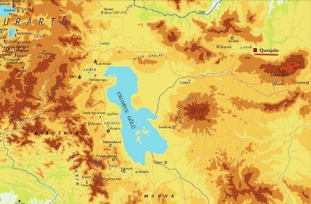 کشف یک مدرک تازه از «اورارتو»ها در شرق دریاچه ارومیه (+عکس)