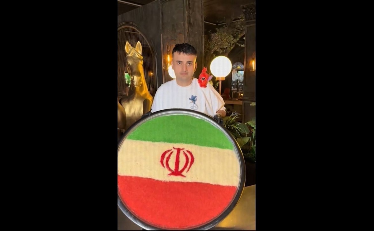 بوراک، سرآشپز معروف ترکیه‌ای به سبک خودش از ایران حمایت کرد (فیلم)