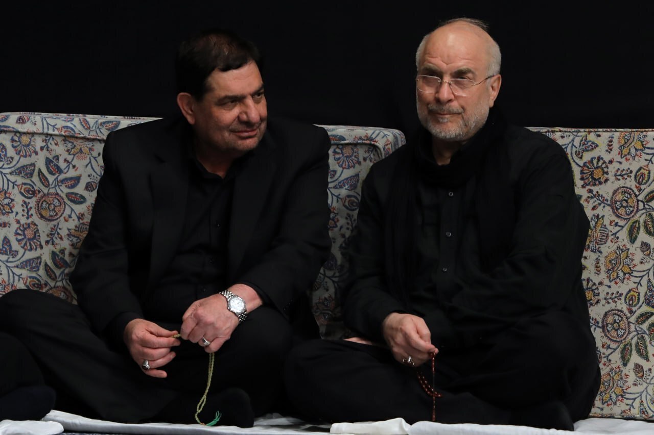 عکس/ مراسم شام غریبان در حسینیه امام خمینی (ره)