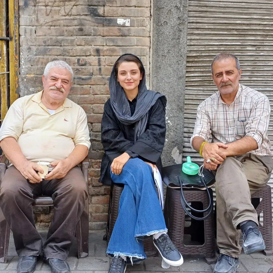 تصاویری تازه از شهاب حسینی در پشت صحنه سریال جدیدش