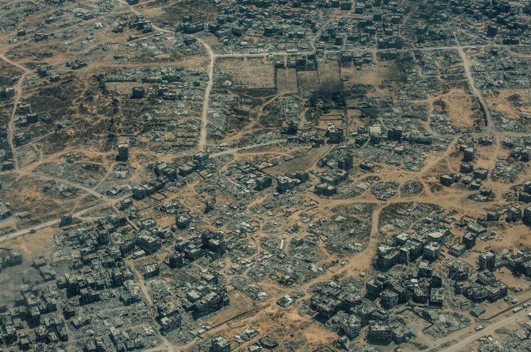 تصاویر آخرالزمانی هوایی از میزان تخریب ایجادشده توسط ارتش رژیم صهیونیستی در غزه