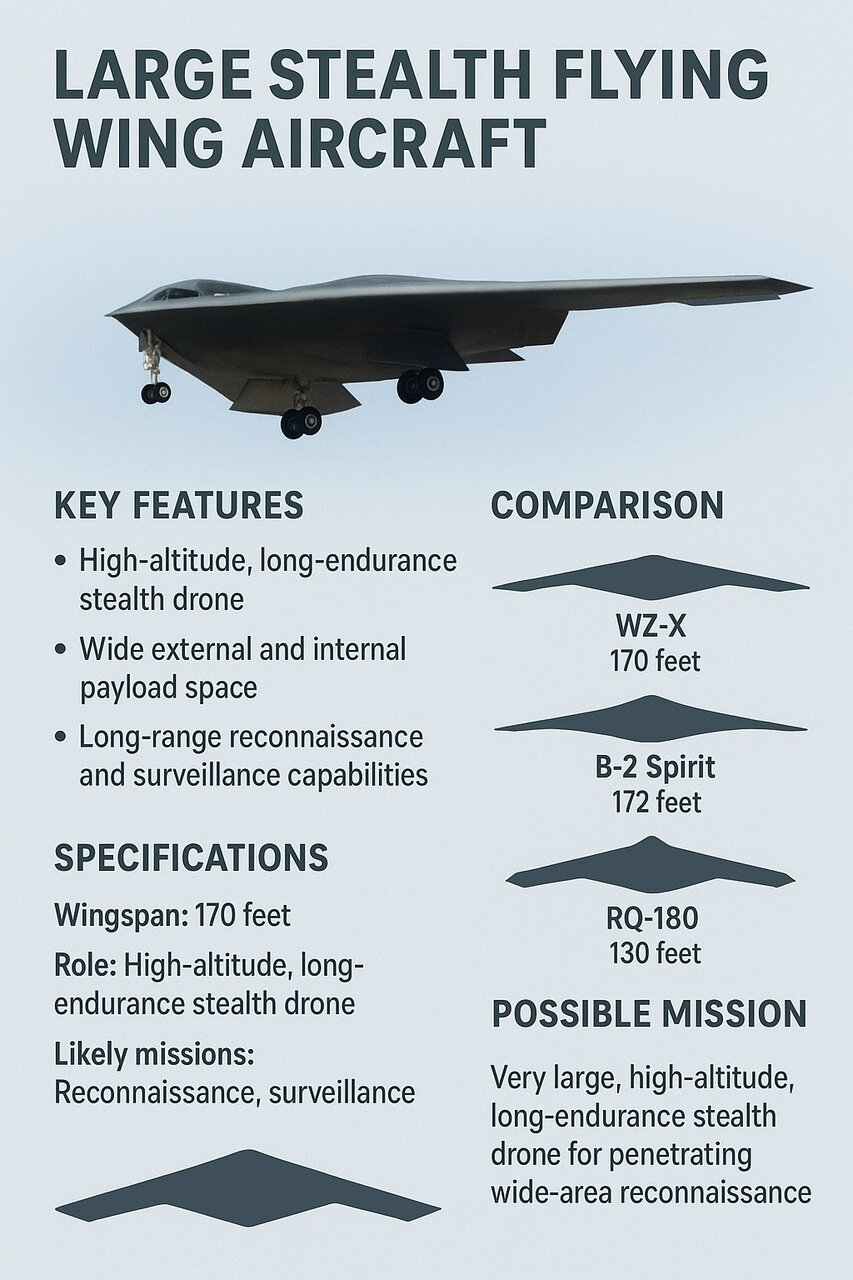 پهپاد ناشناس، عظیم و عجیب در آسمان چین چه می کرد؟