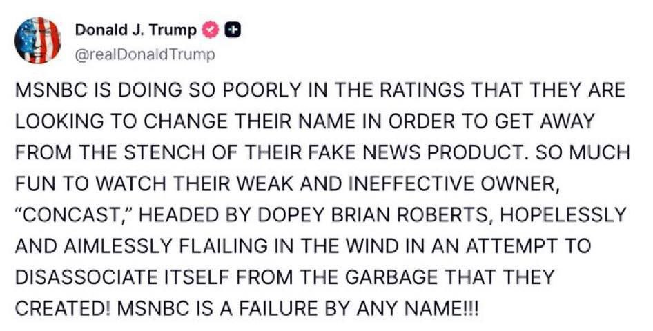 حمله جدید ترامپ به رسانه ها + عکس