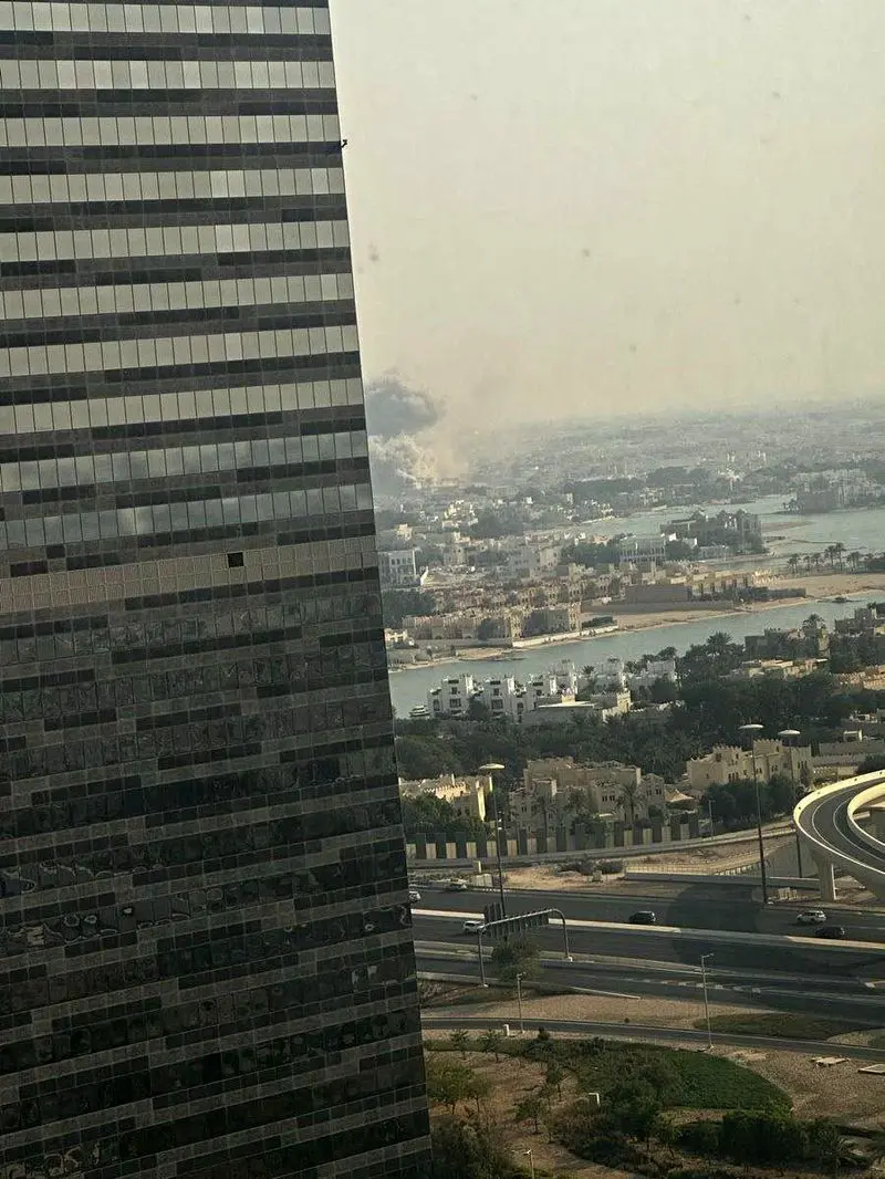 تصاویری از حمله اسرائیل به دوحه