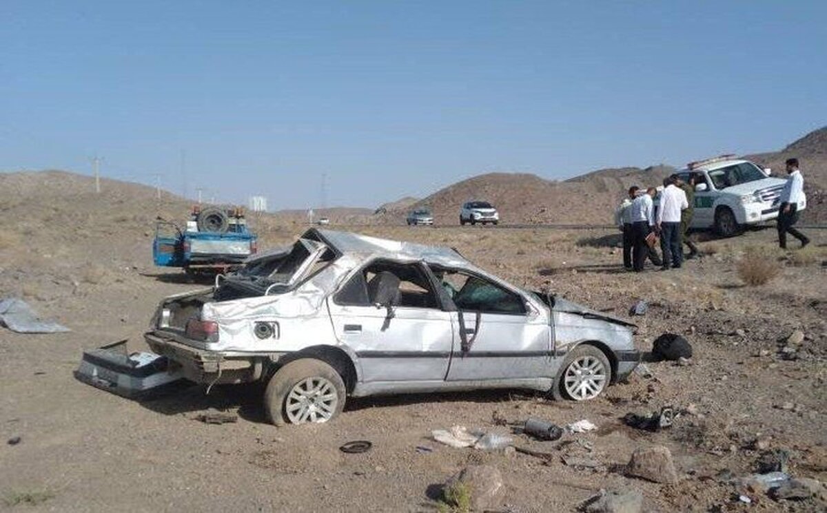 تصادف مرگبار در اردبیل/ ۴ نفر مصدوم و ۴ نفر جان باختند