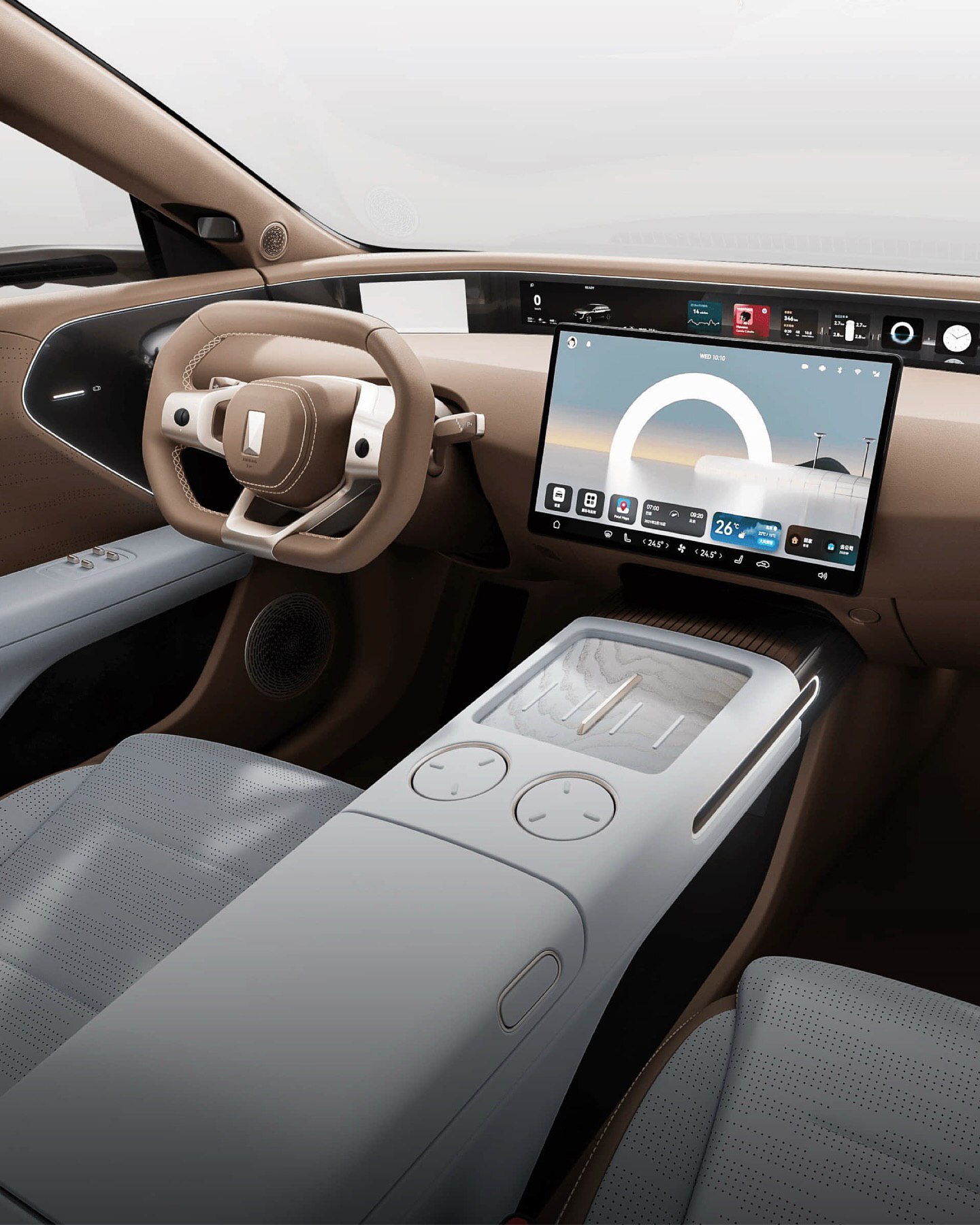 آواتر ۰۷ رونمایی شد؛ شاسیبلند برقی با شارژ ۱۵ دقیقهای (+عکس) آواتر ۰۷؛ شاسیبلند برقی با شارژ ۱۵ دقیقهای (+عکس)