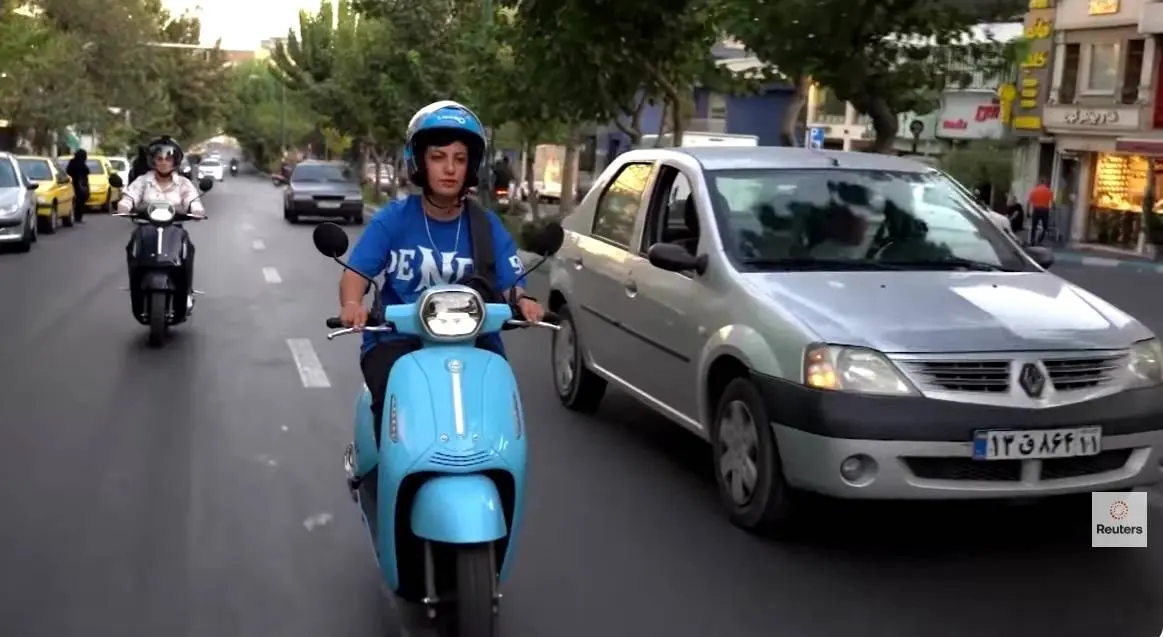 گزارش رویترز از موتورسواری زنان در ایران + عکس