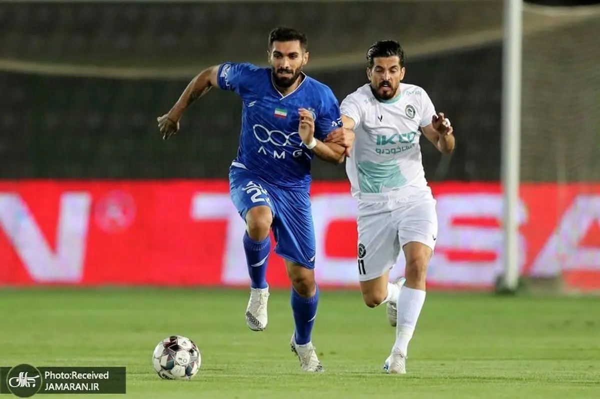 پایان بازی استقلال 2-2 پیکان