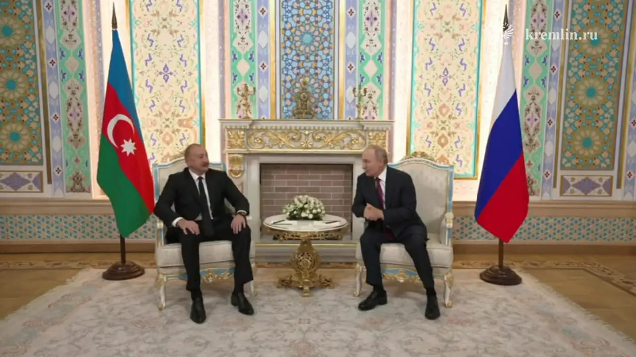 عذرخواهی پوتین از علی‌اف