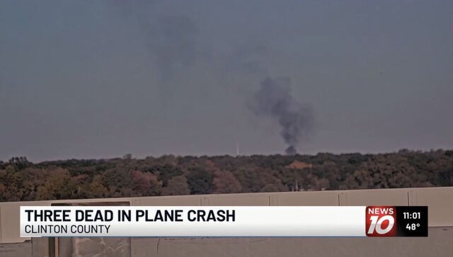 سقوط هواپیمای سبک در آمریکا با ۳ کشته