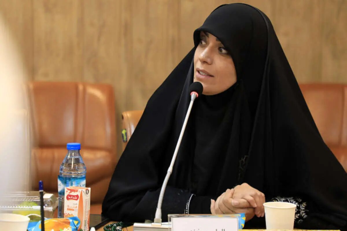 تصاویر الهام چرخنده در ستاد امر به معروف