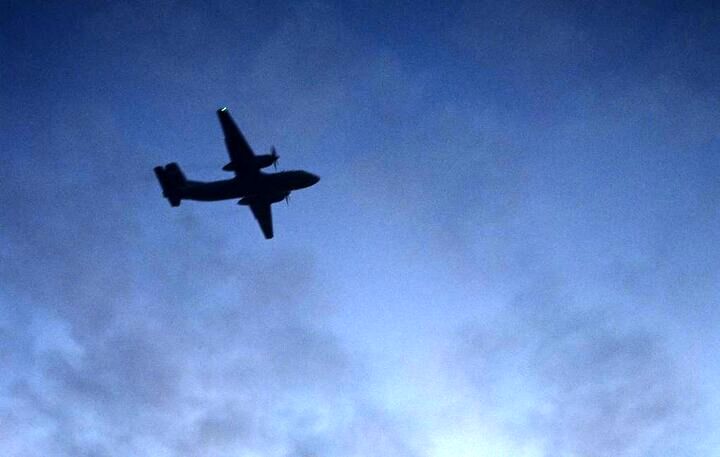 یک هواپیمای اماراتی در دریا سقوط کرد+ عکس