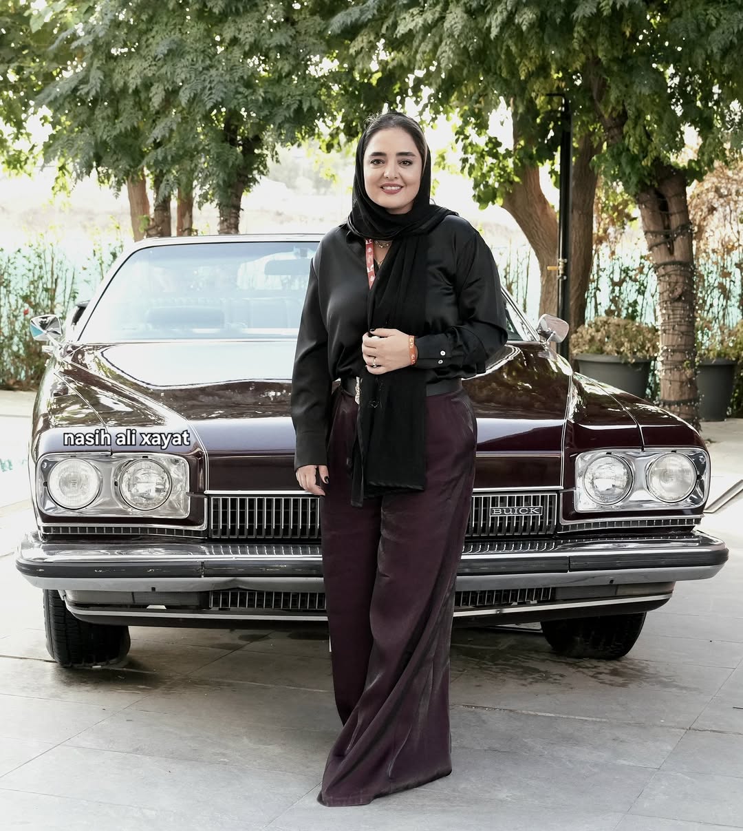 تیپ متفاوت نرگس محمدی در عراق جلب توجه کرد