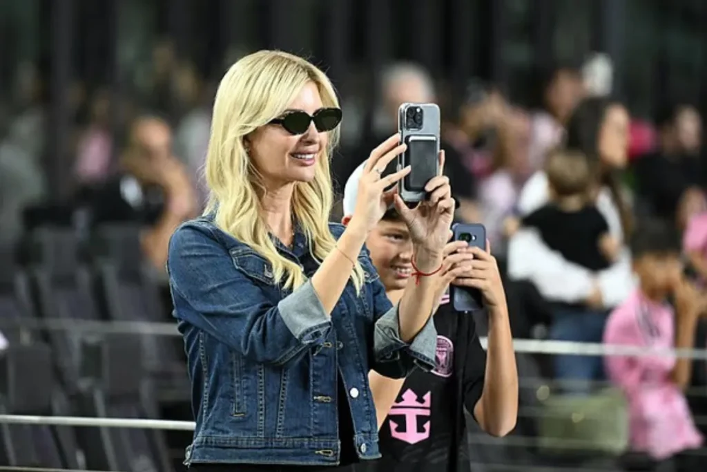 ایوانکا ترامپ و فرزندانش میهمان ویژه لیونل مسی!