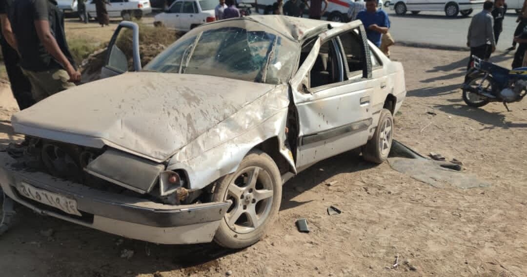 واژگونی خودروی حامل دانش‌آموزان در دزفول + آمار مصدومین و فوتی‌ها