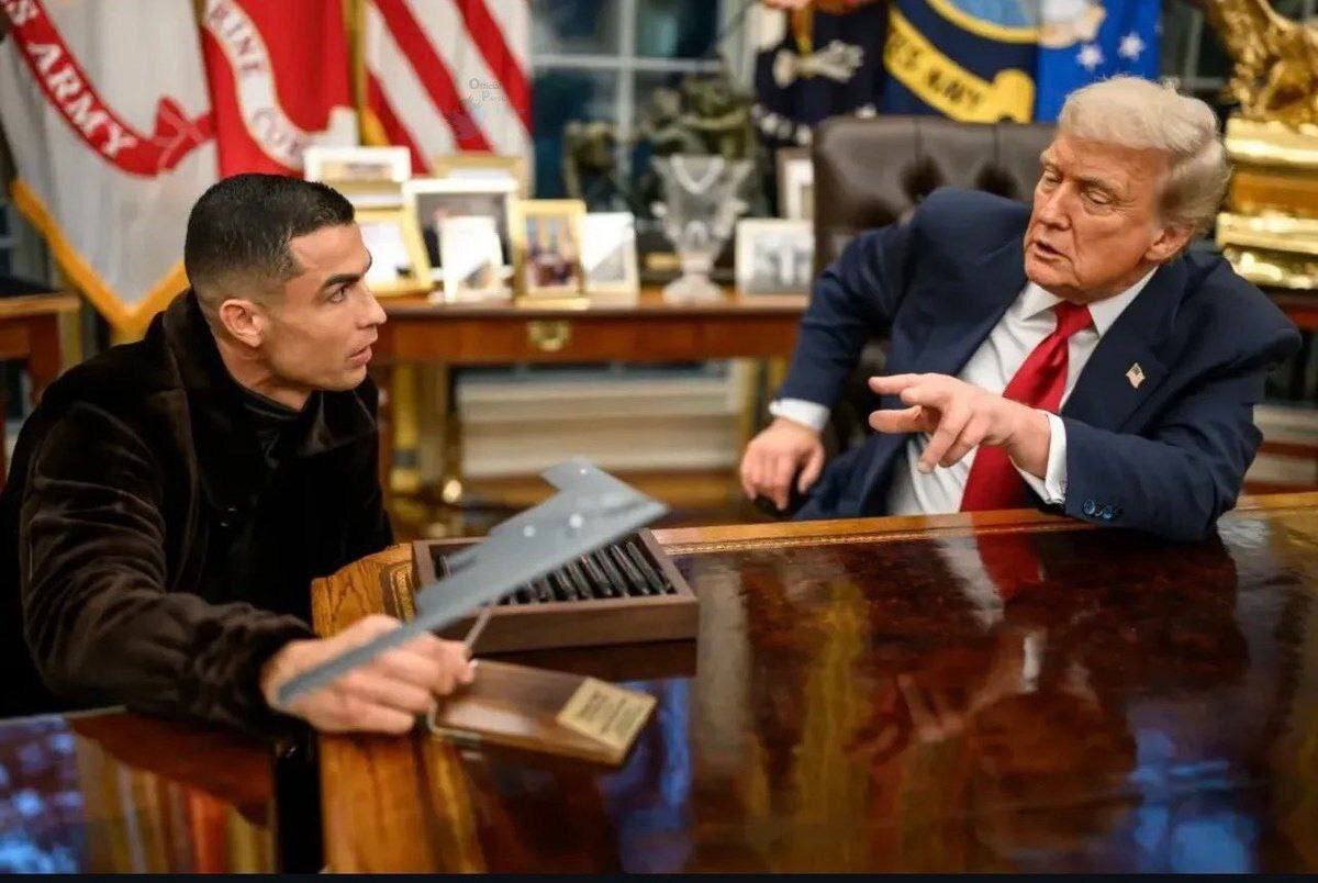 توضیح ترامپ به رونالدو از بمباران مراکز هسته‌ای ایران با جنگنده‌های B2