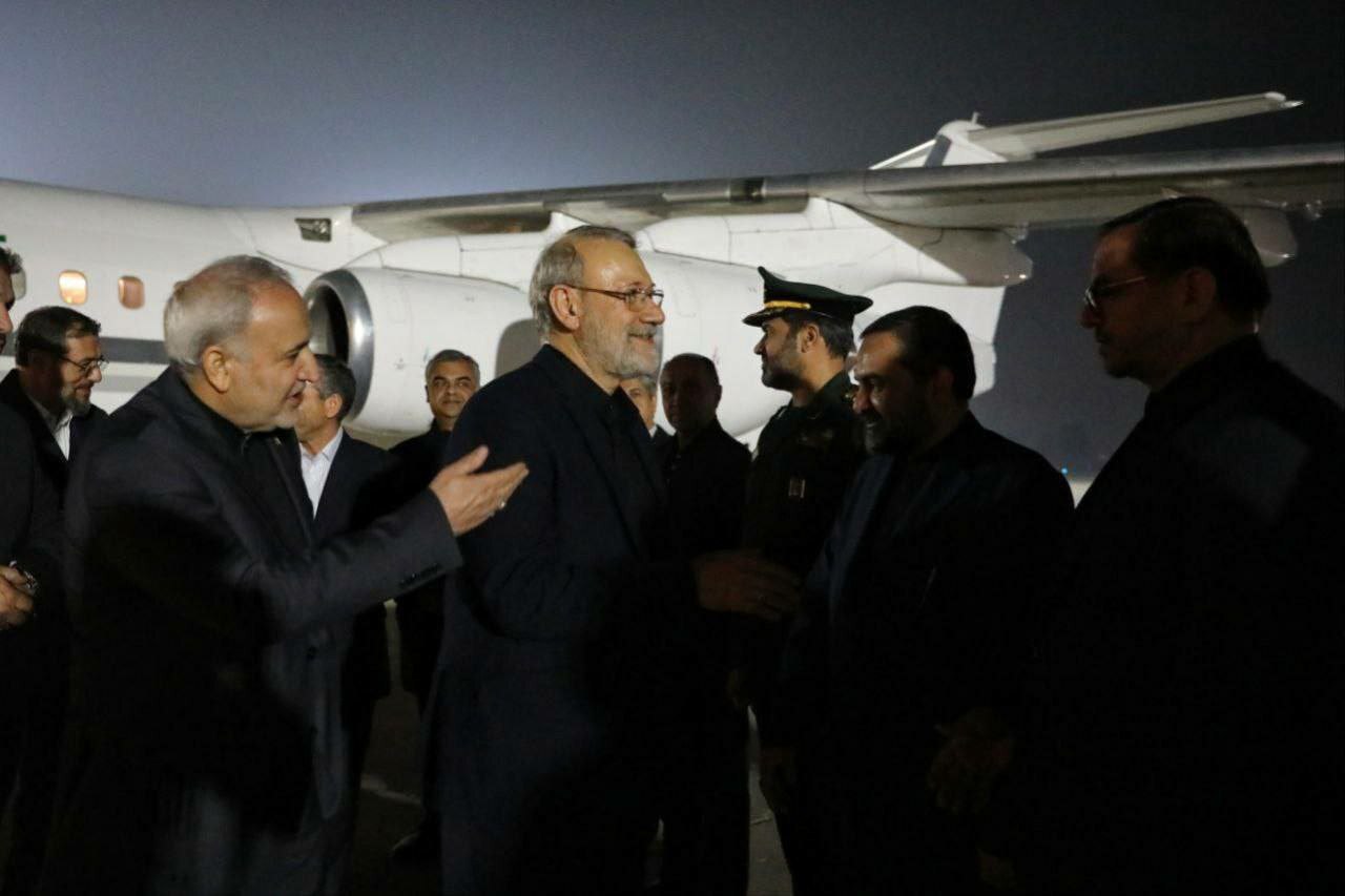 علی لاریجانی وارد پاکستان شد