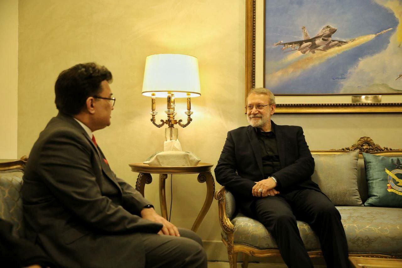 علی لاریجانی وارد پاکستان شد