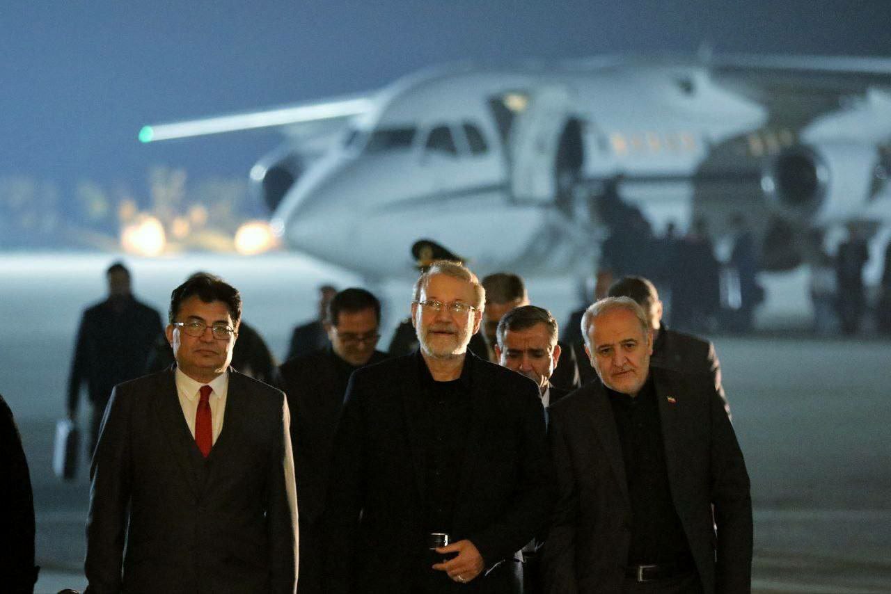 علی لاریجانی وارد پاکستان شد
