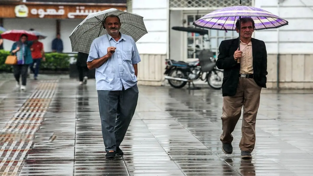 شروع اولین باران پاییزی ۱۴۰۴ در تهران امروز ۲۶ آبان