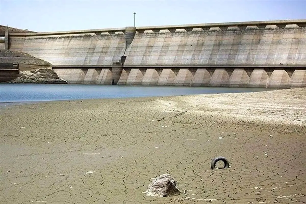 آژیر قرمز برای سد کرج؛ ۹۰ درصد مخزن خالی است