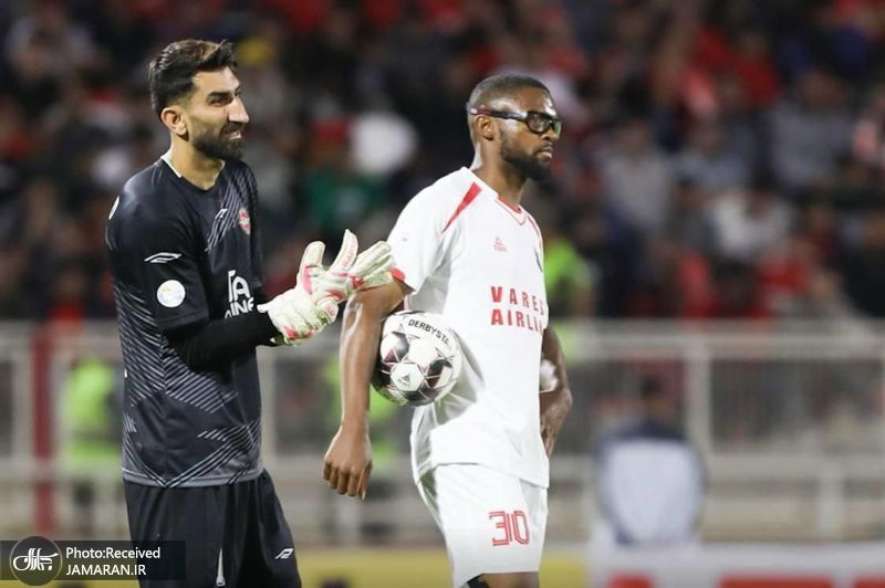 اعتراض بیرانوند به کیفیت چمن ورزشگاه یادگار امام!