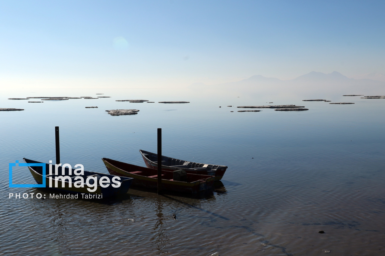 تصاویر| لبخند دریاچه ارومیه