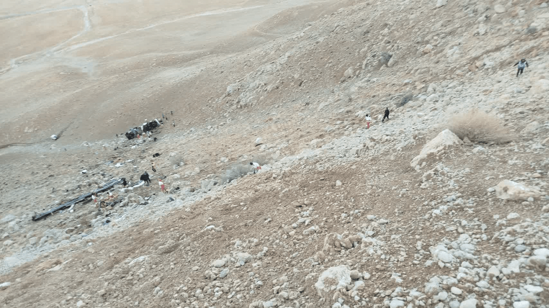 سقوط مرگبار اتوبوس در سمیرم با ۳ فوتی و ۱۵ مصدوم