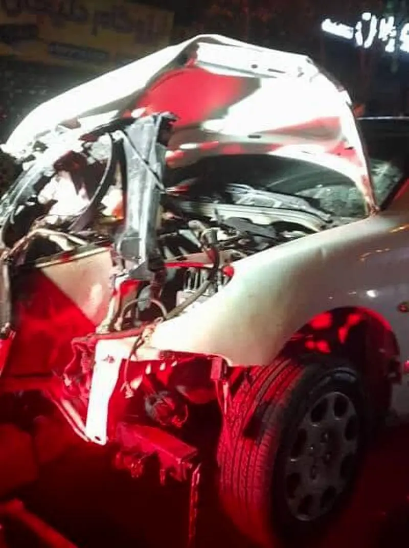 تصادف زنجیرهای در بزرگراه باقری تهران