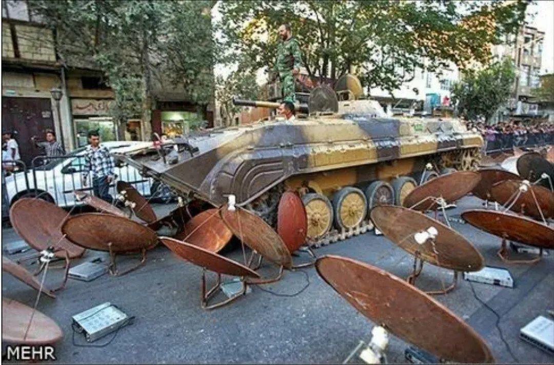 جمع‌آوری دیش‌های ماهواره‌ دوباره جدی شد