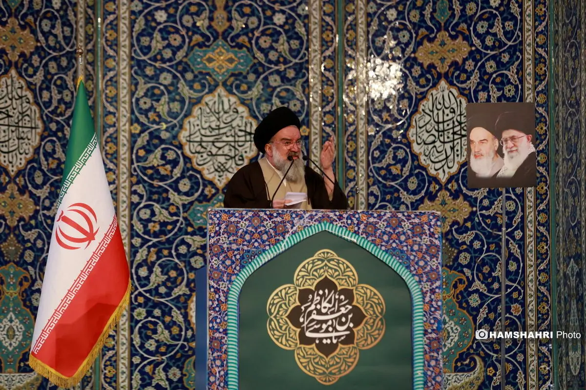 نطق خبرساز امام جمعه تهران همزمان با مذاکرات