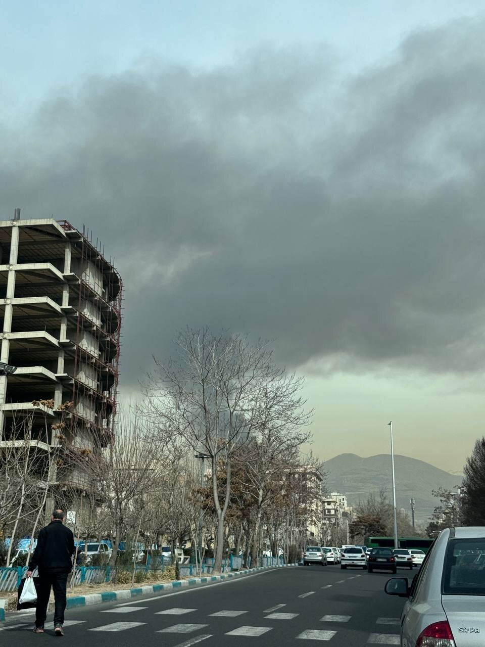 تصاویر جدید از آتش سوزی بزرگ در بازار جنت آباد | ببینید